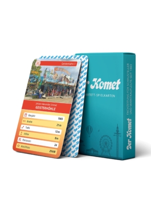 KOMET – Quartett-Spielkarten