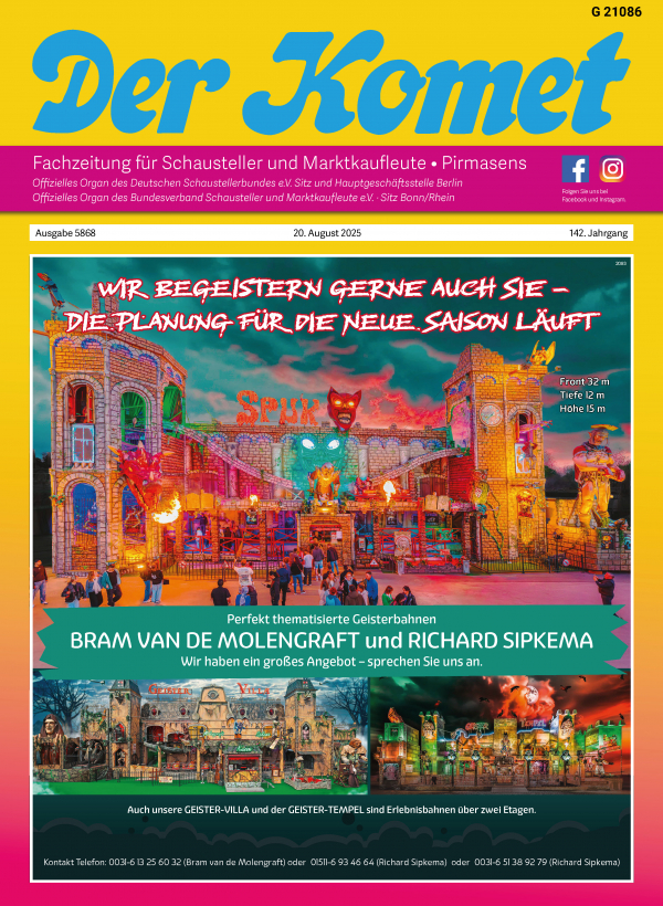 Der Komet Nr. 5868
