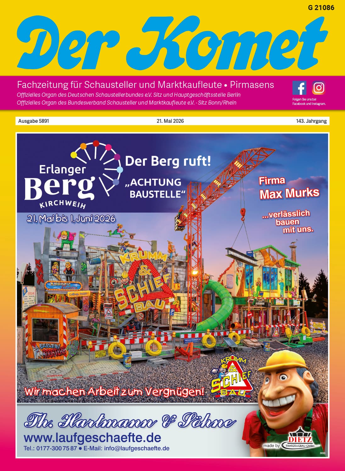 Der Komet Nr. 5891